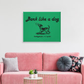 Toile Caddyshack | L'écorce Comme Un Chien ! (Insitu(Salon))