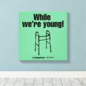 Toile Caddyshack | Pendant que nous sommes jeunes! (Insitu (Plancher de Bois))
