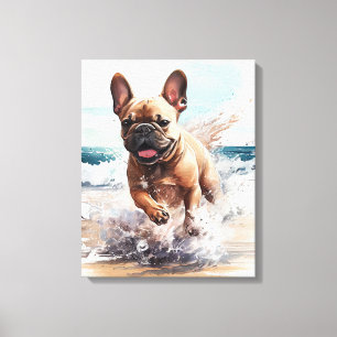 Toile Cadeau Bouledogue Français Frenchie