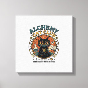 Toile Cadeau d'amour de chat d'alchimie - Alchemy Cat Cl