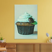 Toile Cadeau d'anniversaire de crème glacée (Insitu(Salon))