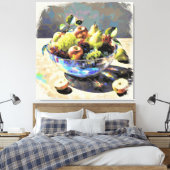 Toile *~* Cadeau d'art. Bol en cristal de fruits SC6 (Insitu(Chambre))