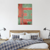Toile Cadeau de basket-ball cool (Insitu(Chambre))