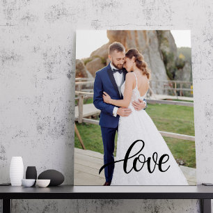Toile Cadeau de mariage et d'anniversaire de mariage ave