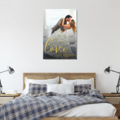 Toile Cadeau Mariage personnalisé par script d'amo (Insitu(Chambre))