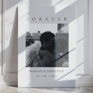 Toile Cadeau moderne personnalisé Élégant minimal nouvel