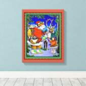 Toile Cadeau Polarbear (Insitu (Plancher de Bois))