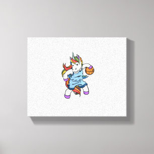 Toile Cadeau pour fille joueuse de basket-ball BBaller L