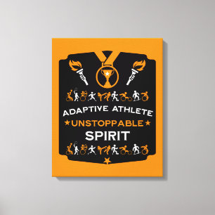 Toile Cadeau sportif Adaptive Handicap