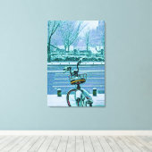 Toile Cadeau Vélo Lover (Insitu (Plancher de Bois))
