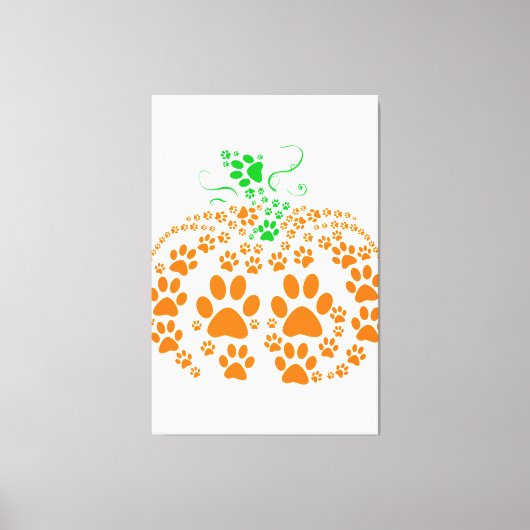 Toile Cadeaux Citrouilles de chien mignon Halloween Cos (Recto)