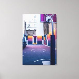 Toile cadeaux de basket personnalisés