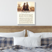 Toile Cadeaux de couple | Pour Mon Âme Je Traverse Mon C (Insitu(Chambre))