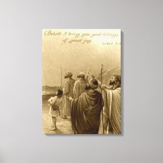 Toile Cadeaux de crèches pour Noël (Recto)