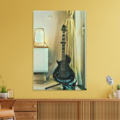 Toile Cadeaux de guitare pour papa (Insitu(Salon))
