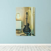 Toile Cadeaux de guitare pour papa (Insitu (Plancher de Bois))