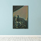 Toile Cadeaux de moto (Insitu (Plancher de Bois))