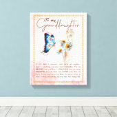 Toile Cadeaux de petite fille | De la famille grand-mère (Insitu (Plancher de Bois))