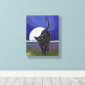 Toile Cadeaux et accessoires de chat noir (Insitu (Plancher de Bois))