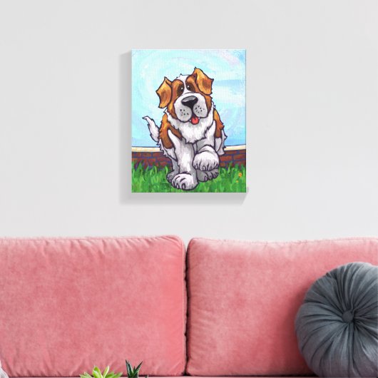 Toile Cadeaux et accessoires St. Bernard (Insitu(Salon))