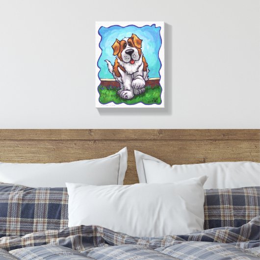 Toile Cadeaux et accessoires St. Bernard (Insitu(Chambre))