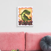 Toile Cadeaux et accessoires Tyrannosaurus (Insitu(Salon))