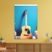 Toile Cadeaux guitaristes (Insitu(Salon))