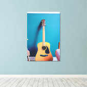 Toile Cadeaux guitaristes (Insitu (Plancher de Bois))