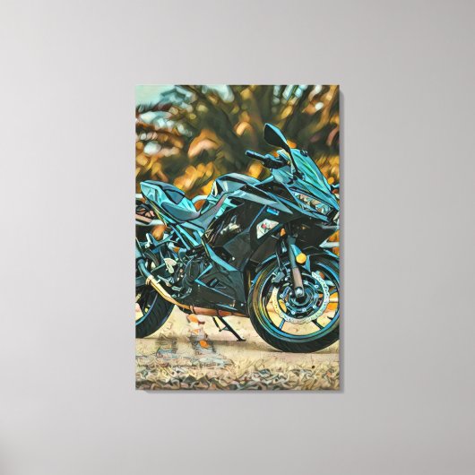 Toile Cadeaux motocyclistes (Recto)