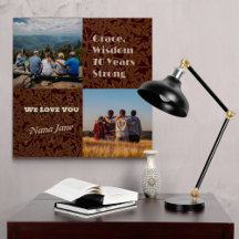 Cadeaux photos personnalisés pour une femme de 70 