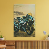 Toile Cadeaux pour motocycliste (Insitu(Salon))
