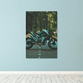 Toile Cadeaux pour motocycliste (Insitu (Plancher de Bois))