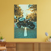 Toile Cadeaux uniques pour motocyclistes (Insitu(Salon))
