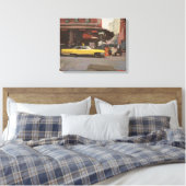 Toile Cadillac jaune 2012 (Insitu(Chambre))