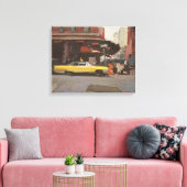 Toile Cadillac jaune 2012 (Insitu(Salon))