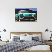 Toile Cadillac Verte d'Elvis Presley convertible en (Insitu(Chambre))