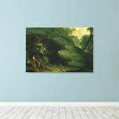 Toile Cadmus et le dragon (Insitu (Plancher de Bois))