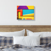 Toile Cadre de vibes pop (Insitu(Chambre))