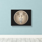 Toile Caduceus vétérinaire (Insitu (Plancher de Bois))