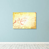 Toile Café Art (Insitu (Plancher de Bois))