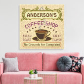 Toile Café avec Coupe Créez votre propre personnalisatio (Insitu(Salon))