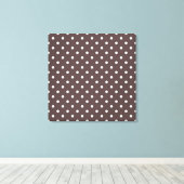 Toile Café cool moderne, pois expresso. (Insitu (Plancher de Bois))