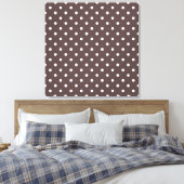 Toile Café cool moderne, pois expresso. (Insitu(Chambre))