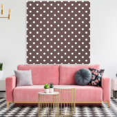 Toile Café cool moderne, pois expresso. (Insitu(Salon))