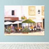 Toile Café de campagne français (Insitu (Plancher de Bois))