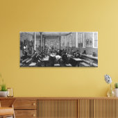 Toile Café de l'homme de travail (Insitu(Salon))