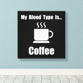 Toile Café de type sanguin (Insitu (Plancher de Bois))