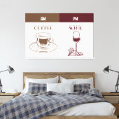 Toile Café et vin (Insitu(Chambre))