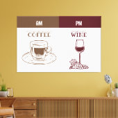 Toile Café et vin (Insitu(Salon))