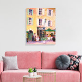 Toile Café français (Insitu(Salon))